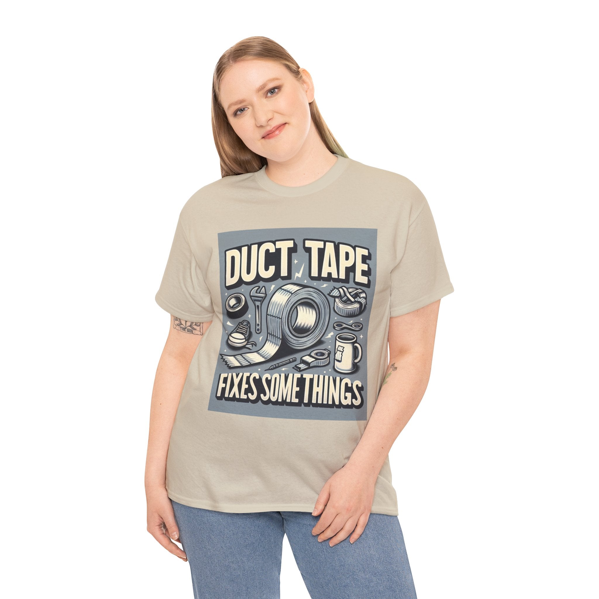 Duct Tape & Three Nails Unisex Tee for Casual Everyday Wear