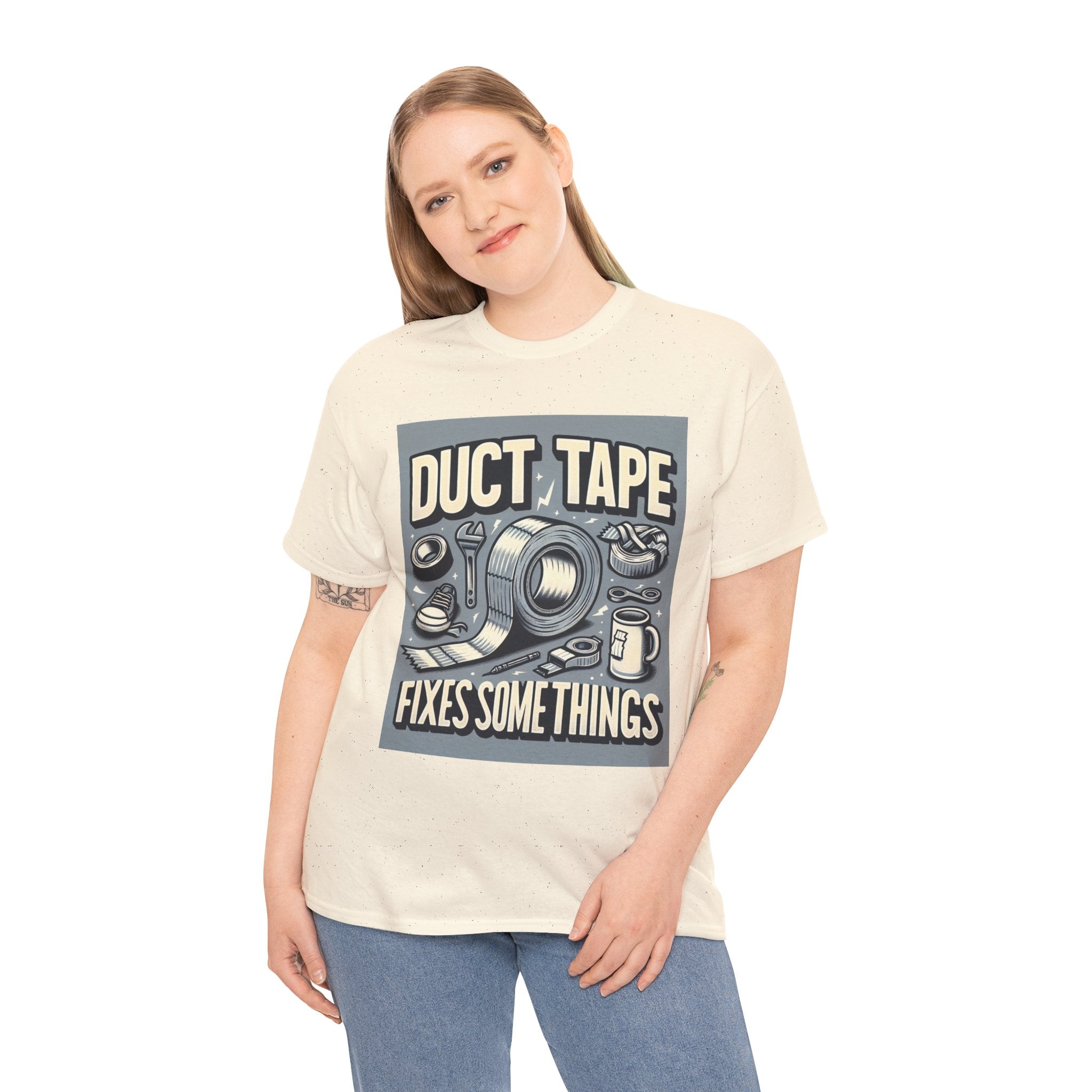Duct Tape & Three Nails Unisex Tee for Casual Everyday Wear