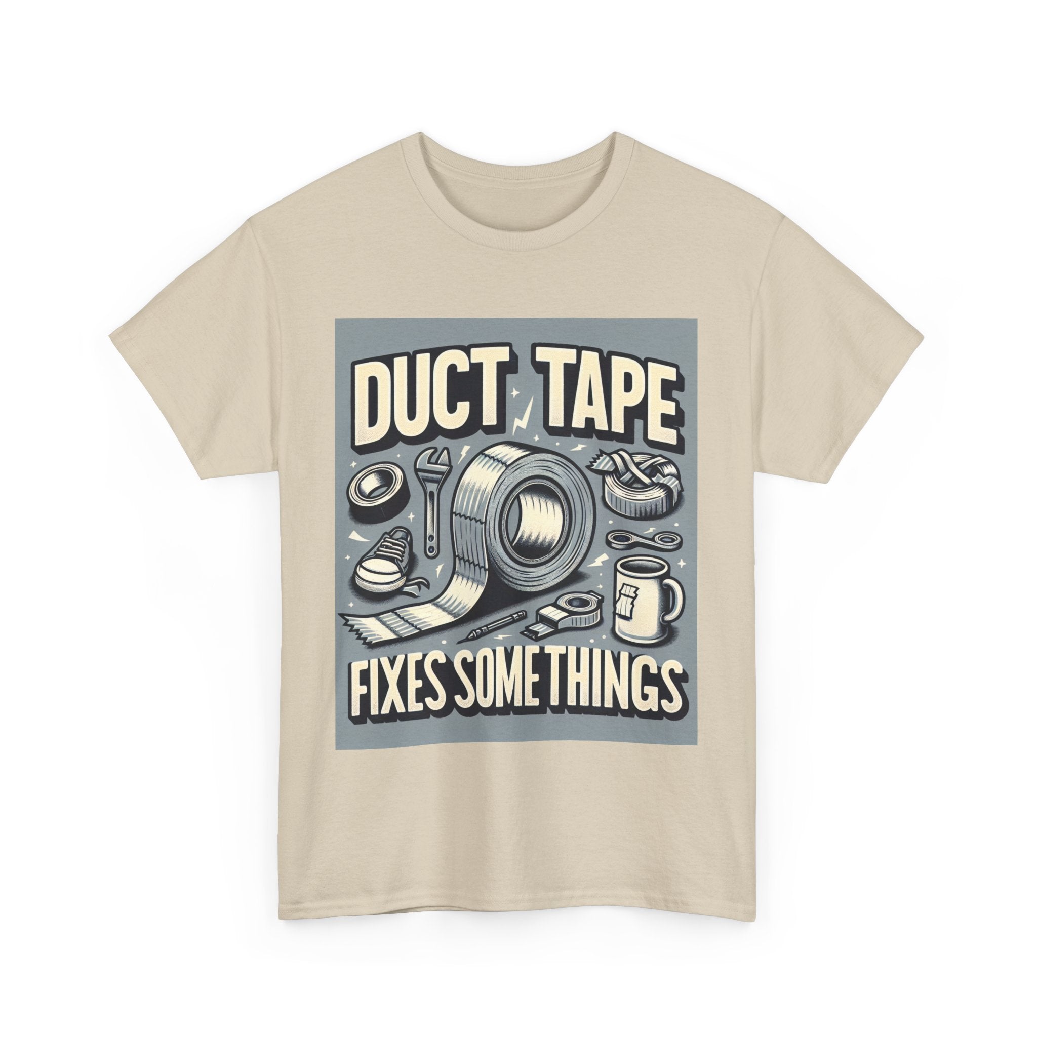 Duct Tape & Three Nails Unisex Tee for Casual Everyday Wear