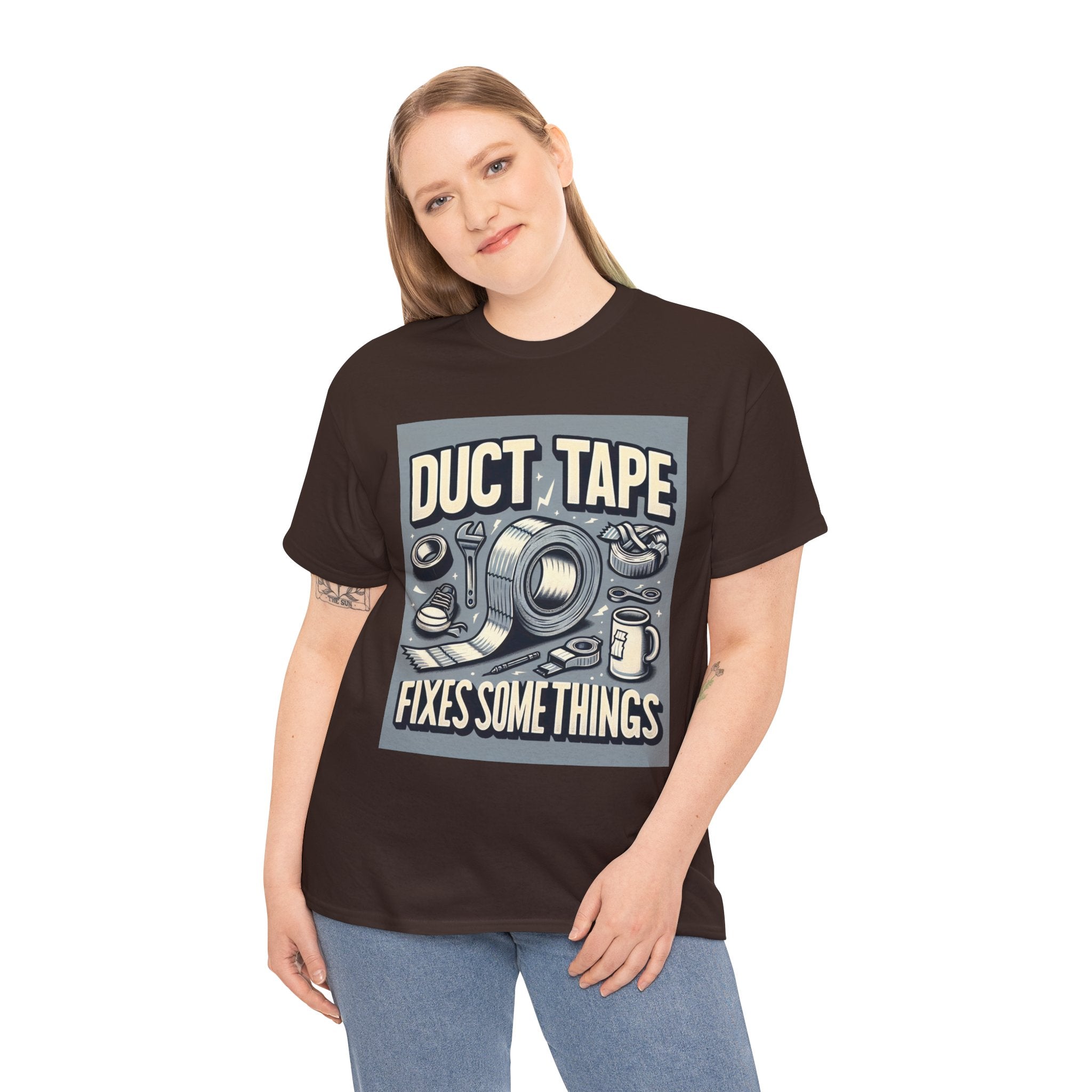 Duct Tape & Three Nails Unisex Tee for Casual Everyday Wear
