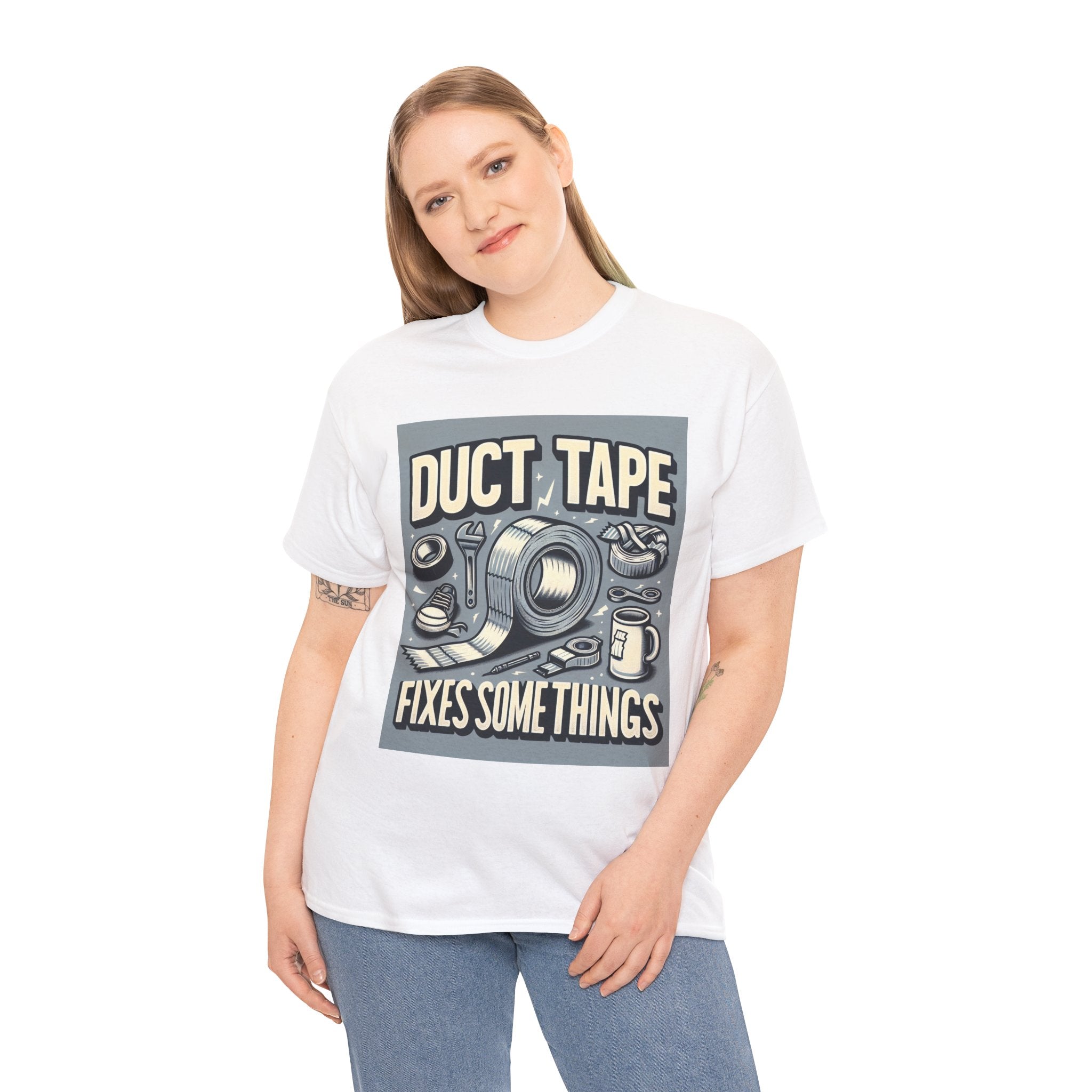 Duct Tape & Three Nails Unisex Tee for Casual Everyday Wear