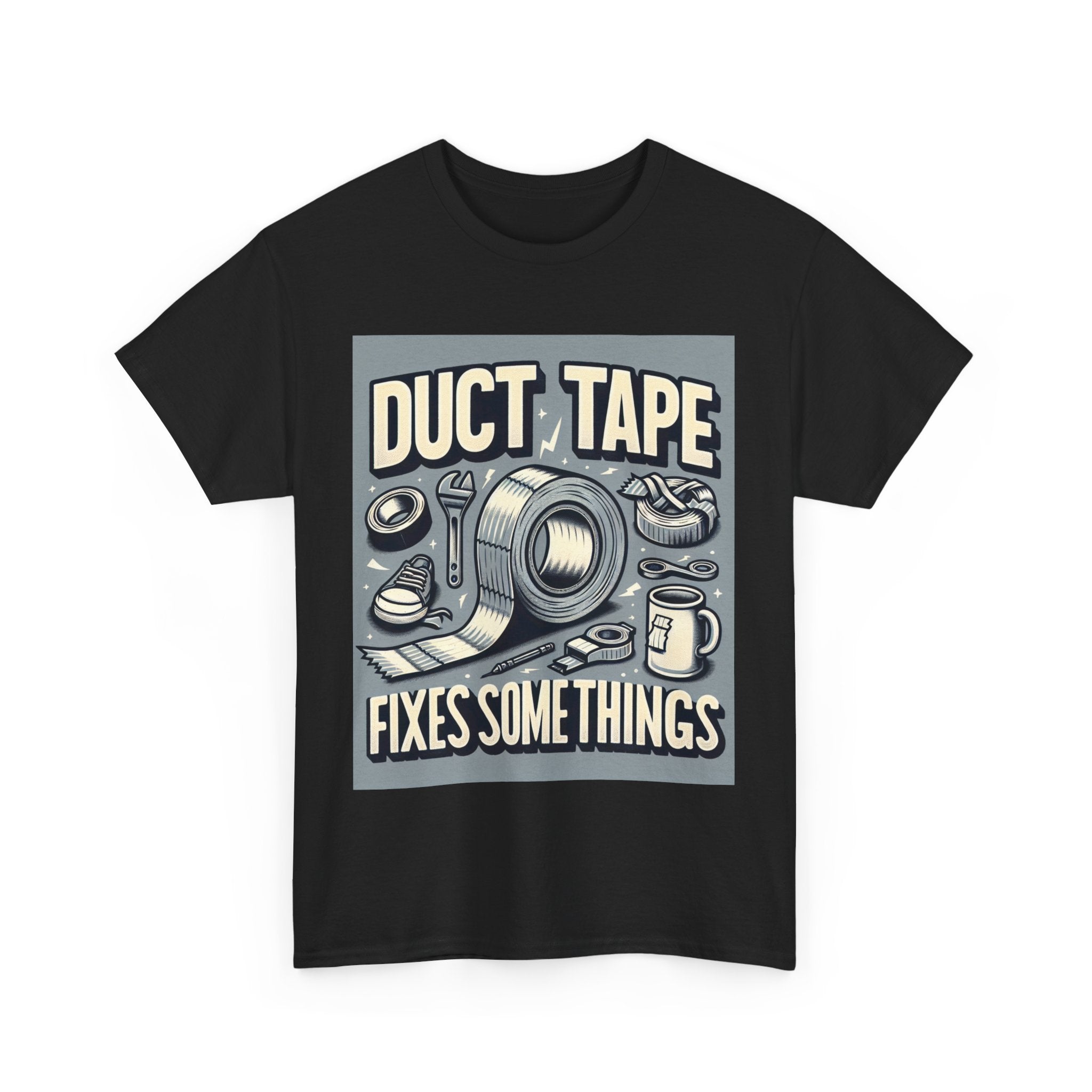 Duct Tape & Three Nails Unisex Tee for Casual Everyday Wear