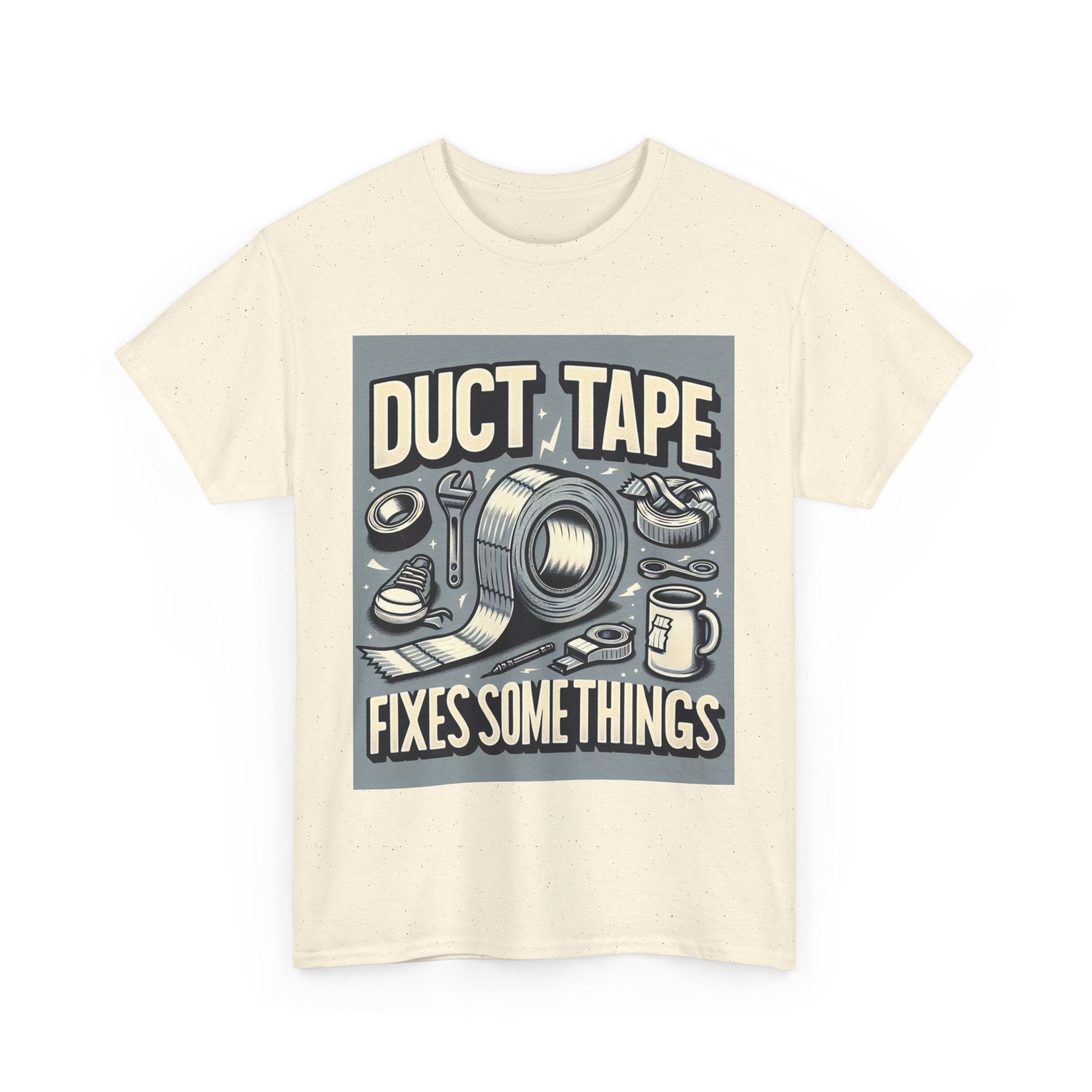 Duct Tape & Three Nails Unisex Tee for Casual Everyday Wear