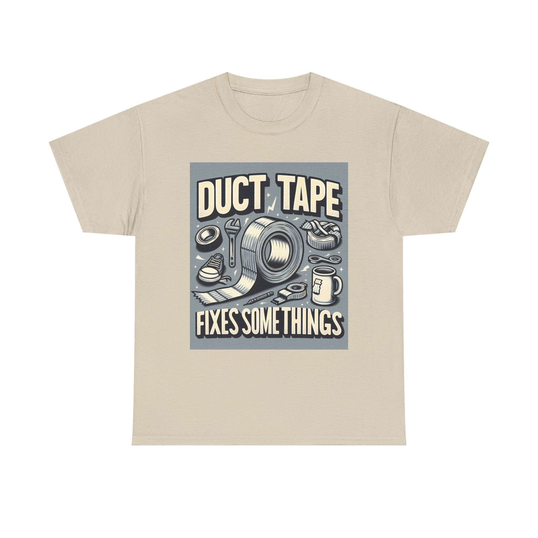 Duct Tape & Three Nails Unisex Tee for Casual Everyday Wear